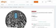 Monety z Wiedźminem dla WOŚP od Mennica Gdańska